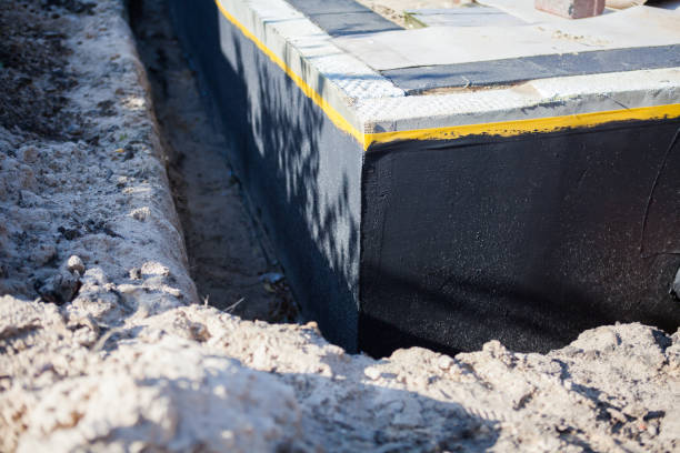 Residential Exterior Waterproofing installation at a Princeton, MN home by SJ Waterproofing Pros